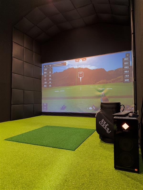 Impact Sports Golf Simulator Felt Wall Covering
