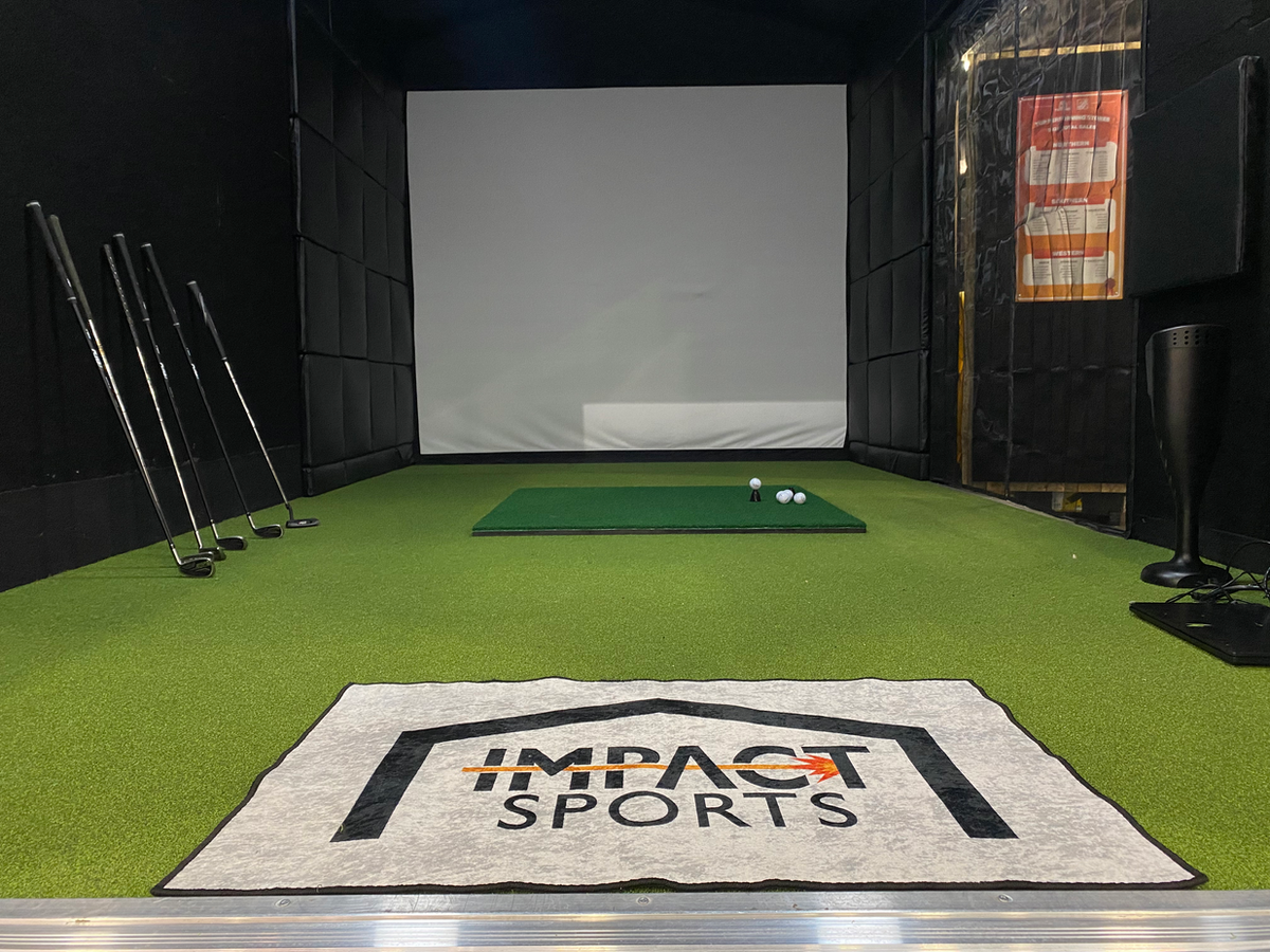 Impact Sports Golf Simulator Felt Wall Covering