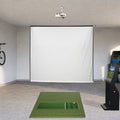 Impact Sports Motorized Retractable Golf Simulator Impact Screen