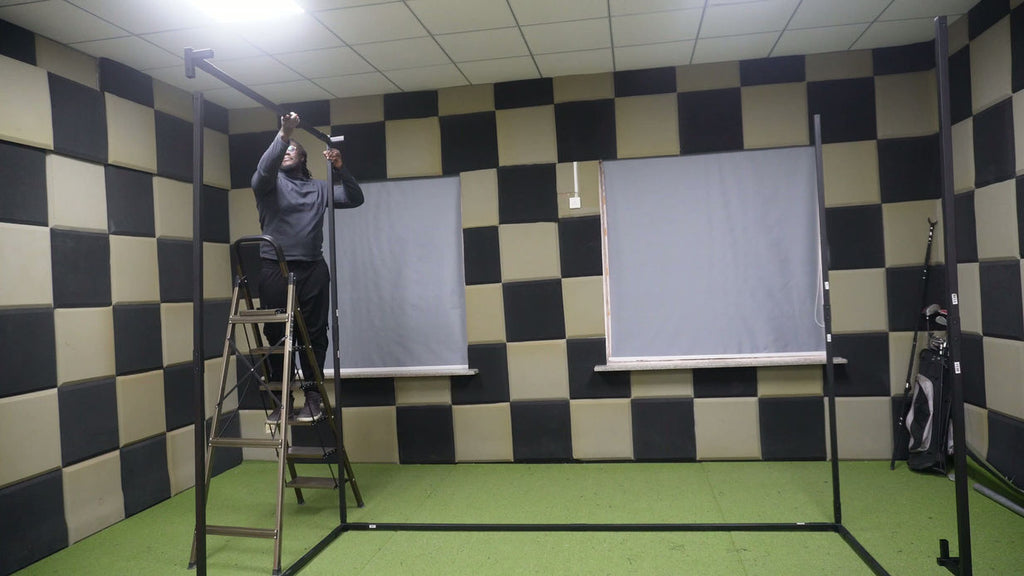 Impact Sports Heavy-Duty Golf Simulator Enclosure