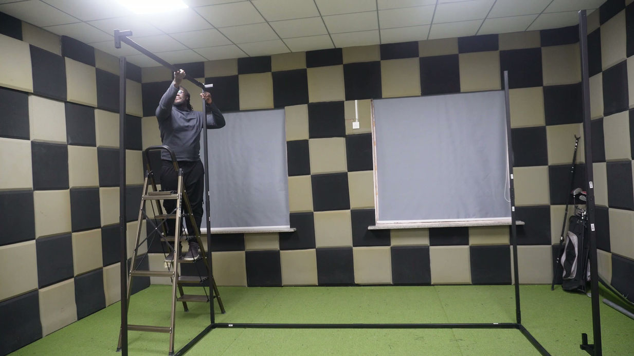 Impact Sports Heavy-Duty Golf Simulator Enclosure