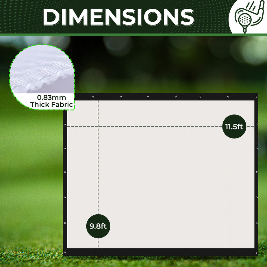 Impact Sports Golf Simulator Impact Screen