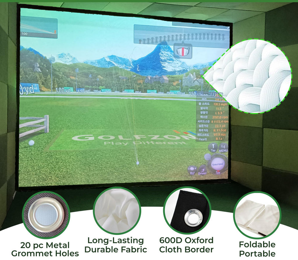 Impact Sports Golf Simulator Impact Screen
